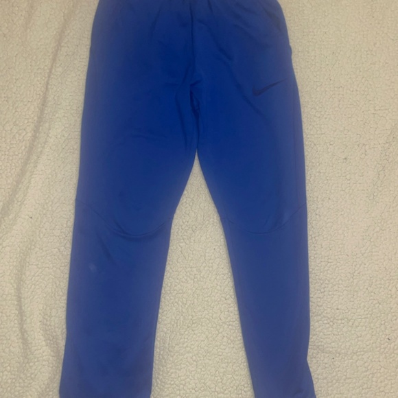 Nike Dri-Fit sweatpants Royal Blue Boys Size Large - Picture 1 of 11